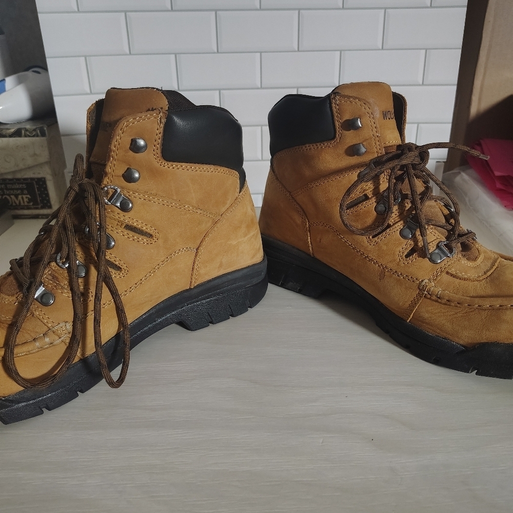 Wolverine Potomac Men's Steel Toe Work Boots Leather 12M - Picture 5 of 7